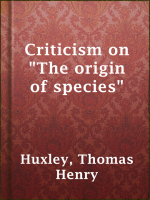 Criticism_on__The_origin_of_species_